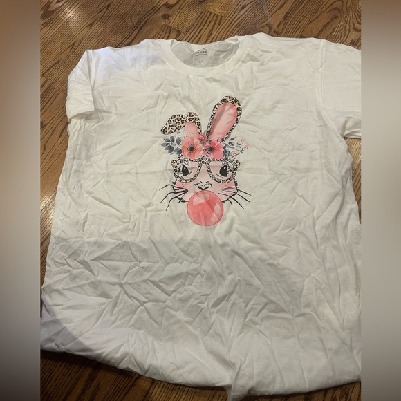 Bubble Gum Bunny with glasses T-shirt size XXL - Picture 1 of 3